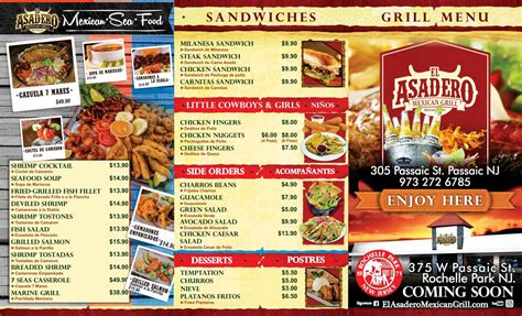 El asadero mexican grill menu  Posted on May 31, 2023